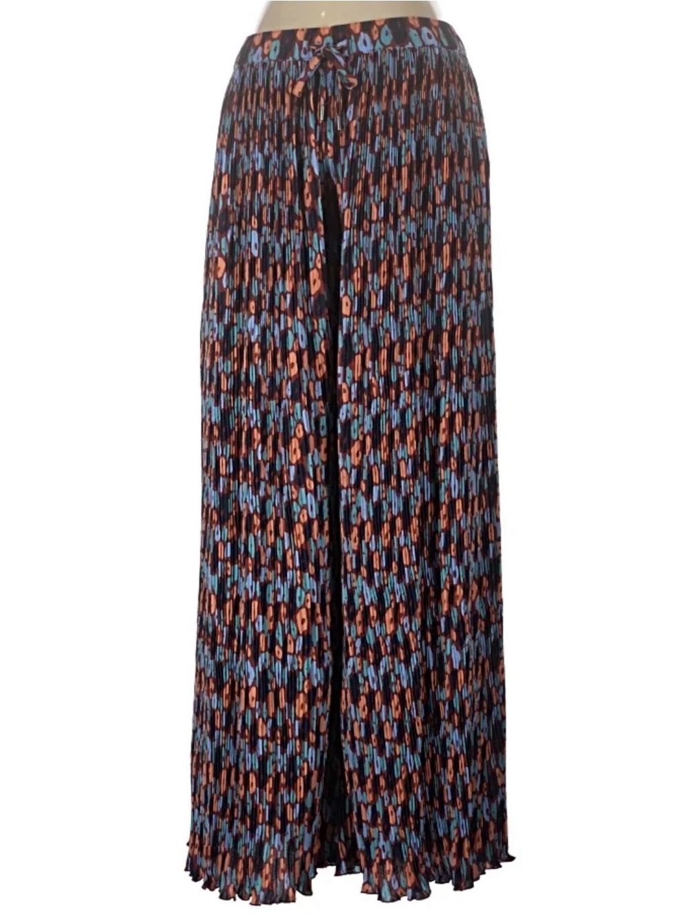 Wildfang Empower Plisse Loose-Leg Drawstring Pants